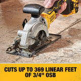 ATOMIC 20-Volt MAX Cordless 4-1/2 in. Circular Saw (Tool-Only) - Super Arbor