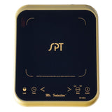 1650-Watts 8 in. Single Burner Induction Cooker (Gold/Black) with 3.5L Induction Ready Pot w/ Glass Lid
