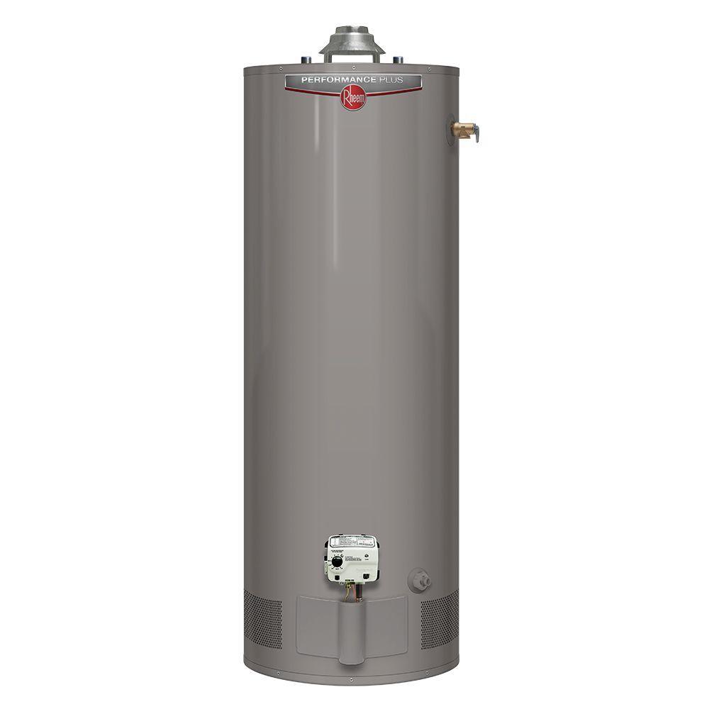 Performance Plus 40 Gal. Tall 9-Year 40,000 BTU Natural Gas Tank Water Heater - Super Arbor
