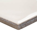 MSI Antique 3 in. x 6 in. Glossy Ceramic Handcrafted Beige Handmade Subway Tile (1 sq. ft. / case)