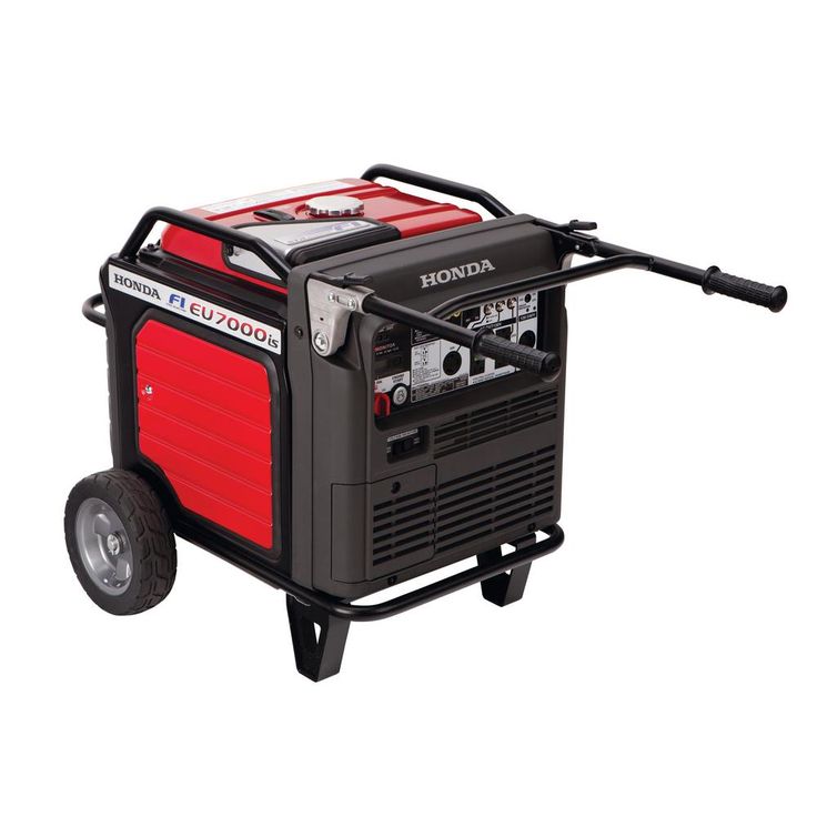 Honda Ultra Quiet 7000-Watt Gasoline Powered Inverter Electric Start Generator