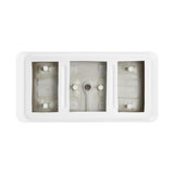 Draco 59 in. Acrylic Double Ended Flatbottom Non-Whirlpool Bathtub in White - Super Arbor