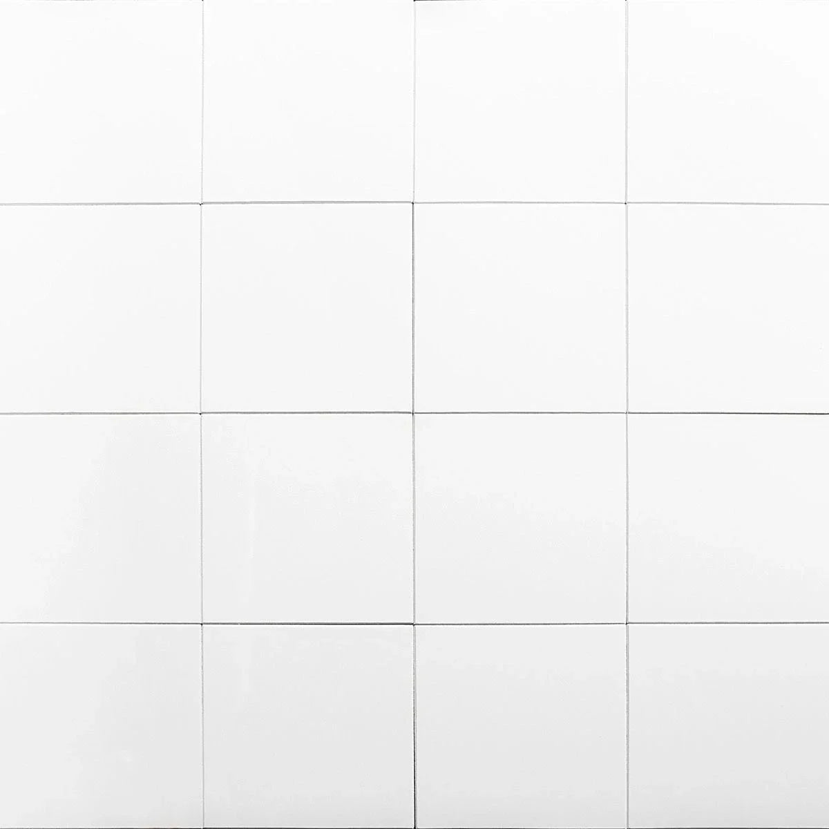 Bond Tile Easy Luxe Square White 12 in. x 12 in. SPC Peel and Stick Tile (1 Sq. Ft. / Sheet)