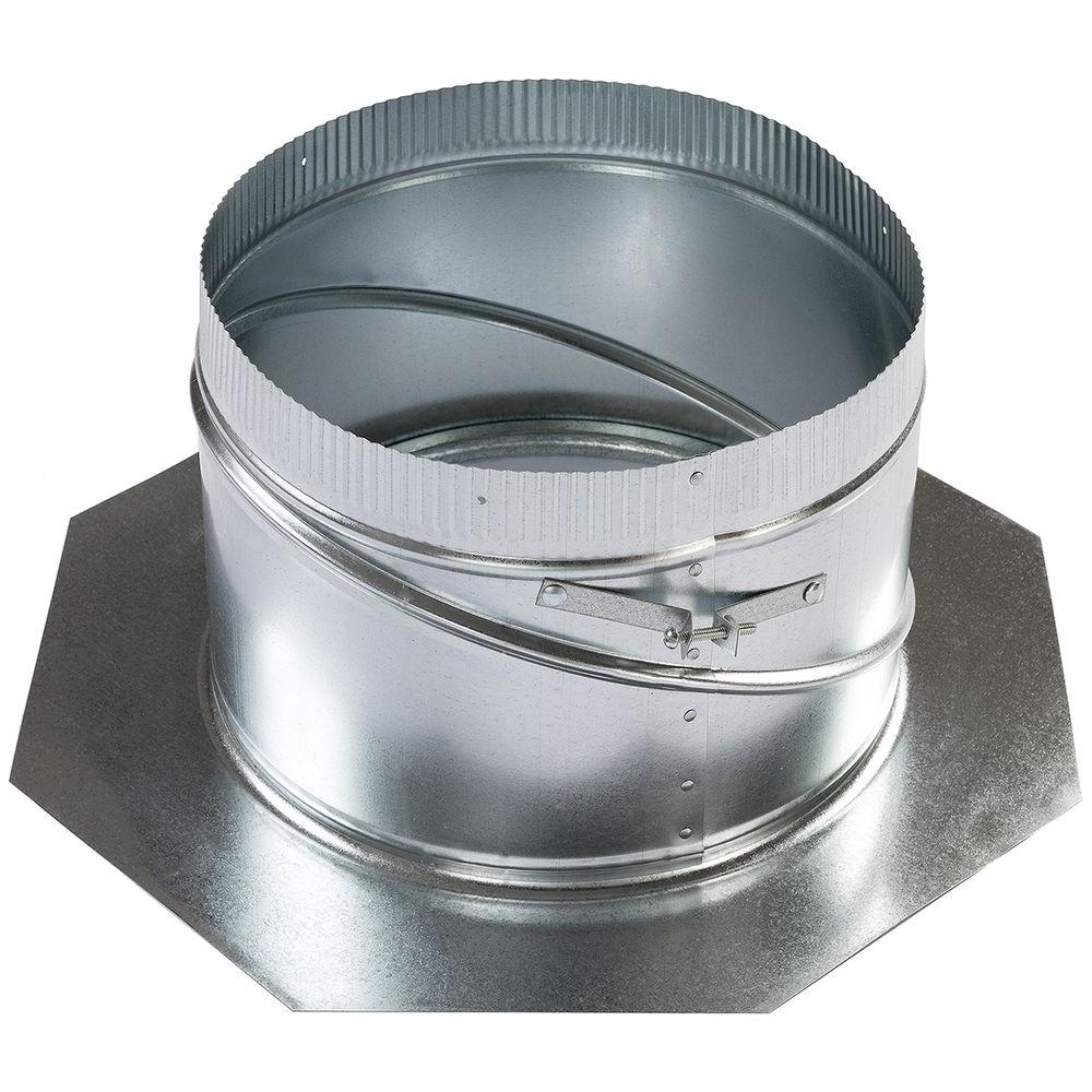 12 in. Galvanized Turbine Base in Mill - Super Arbor