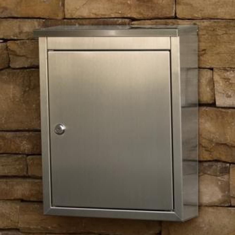 Metropolis Wall-Mount Locking Mailbox - Super Arbor