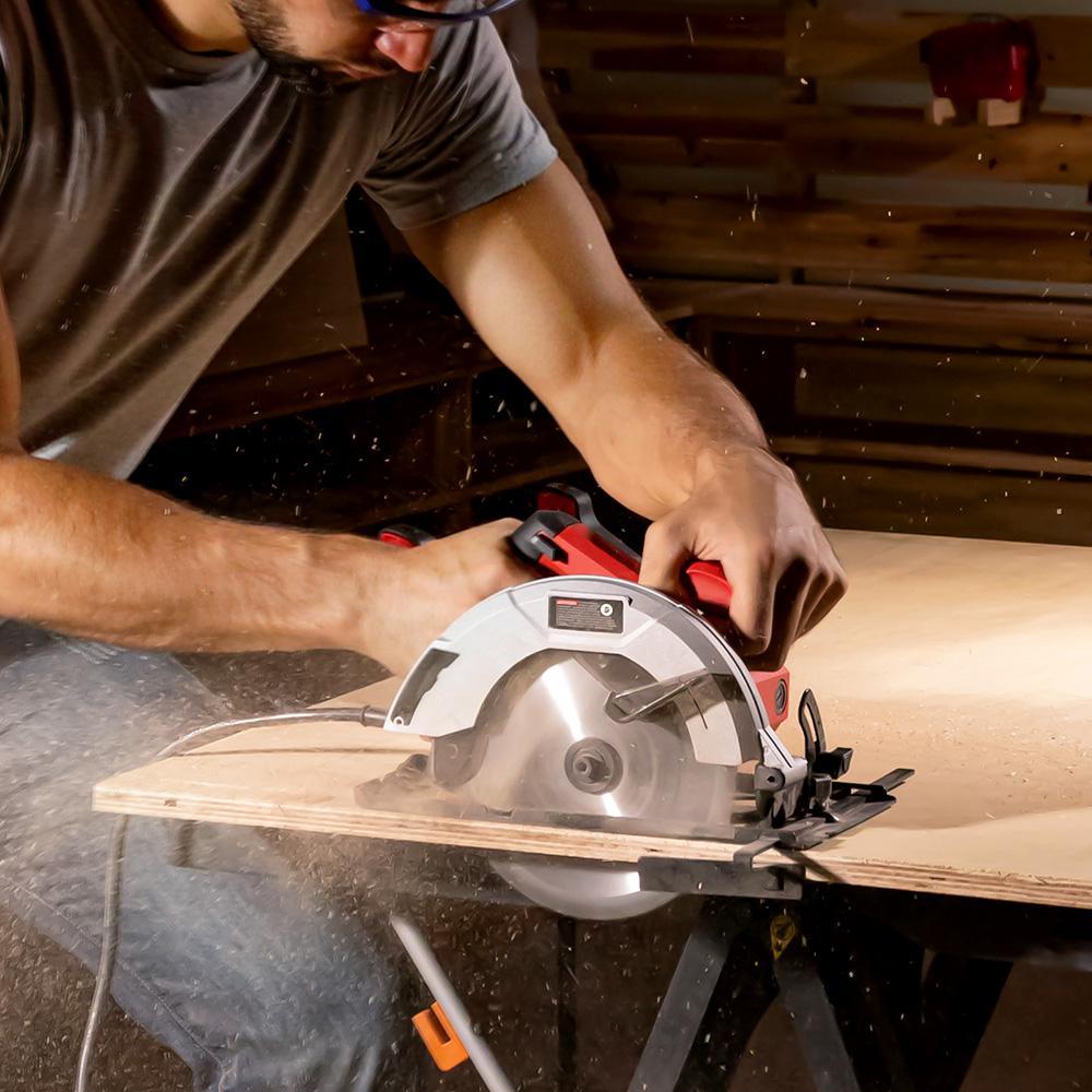 7-1/4 in. 14 Amp Electric Circular Saw - Super Arbor