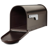 Winston Rubbed Bronze Post Mount Mailbox - Super Arbor