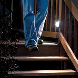 Outdoor 35 Lumen Battery Powered Motion Activated Integrated LED Step/Deck/Stair Light, Brown (2-Pack) - Super Arbor
