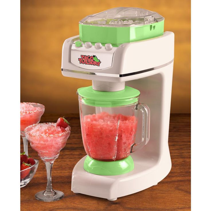 56 oz. Single Speed Green Margarita and Slush Maker Blender