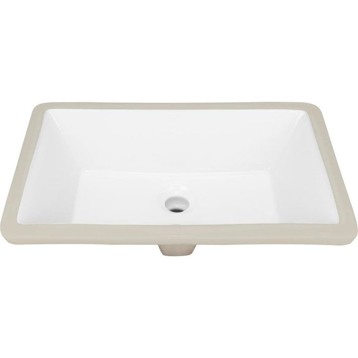 Ticor Belfast 20.75 in. Undermount Vanity Sink in White