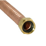 3/4 in. FIP x 3/4 in. FIP Copper Water Heater Connector - Super Arbor