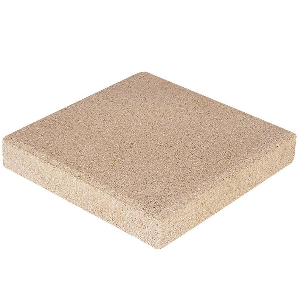 12 in. x 12 in. x 1.5 in. Pewter Square Concrete Step Stone - Super Arbor