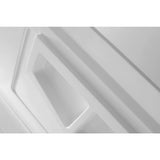 Forum 48 in. x 36 in. x 74 in. 3-piece DIY Friendly Alcove Shower Surround in White - Super Arbor