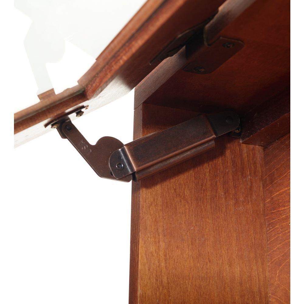 1 Gun Horizontal Key Locking Display Cabinet in Brown