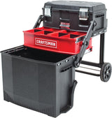CRAFTSMAN 22-in 1-Drawer Black Metal Wheels Lockable Tool Box