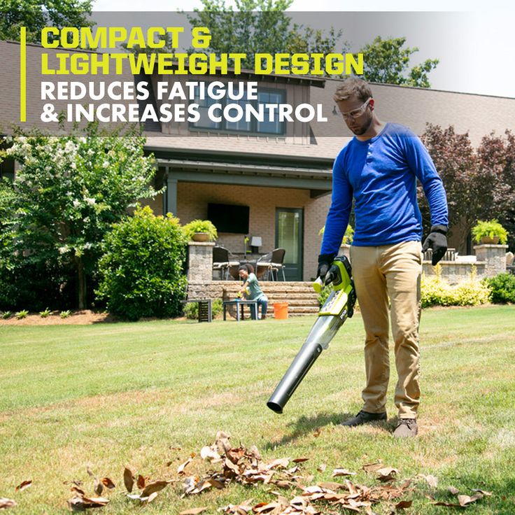 RYOBI ONE+ 100 MPH 280 CFM Variable-Speed 18-Volt Lithium-Ion Cordless Jet Fan Leaf Blower 4Ah Battery and Charger Included