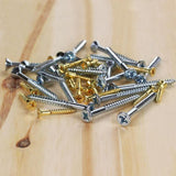 #8 x 1 in. Zinc Plated Phillips Flat Head Wood Screw (100-Pack)