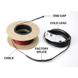 WarmlyYours 395 ft. Cable System with Touch Screen Thermostat