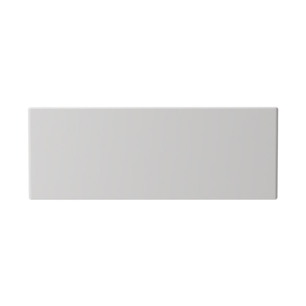 Contempo Farmhouse Apron Front Fireclay 27 in. Single Bowl Kitchen Sink with Bottom Grid and Strainer in White - Super Arbor