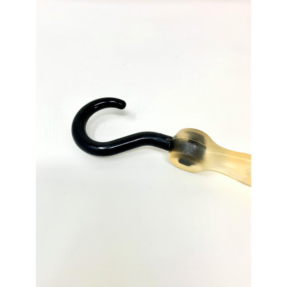 36 in. Blue Nylon Easy Stretch Cord Hooks Ends - Super Arbor