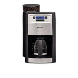 Krups 10-Cup Black/Stainless Residential Drip Coffee Maker