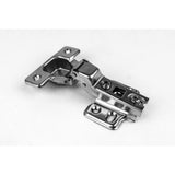 105-Degree 35 mm Half Overlay Frameless Cabinet Hinges with Installation Screws (25-Pairs) - Super Arbor