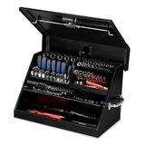 23 in. 0-Drawer Portable Top Chest in Black Powder Coated - Super Arbor