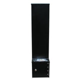 Manchester Antique Copper Column Mount Locking Drop Chute Mailbox with Plain Door Faceplate - Super Arbor