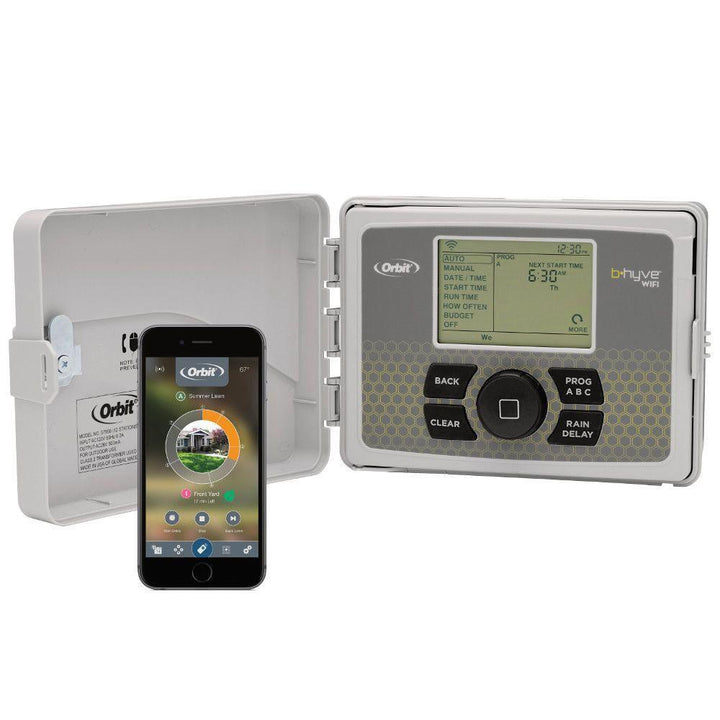 B-hyve 12-Zone Indoor/Outdoor Smart Sprinkler Controller, Works with Amazon Alexa - Super Arbor