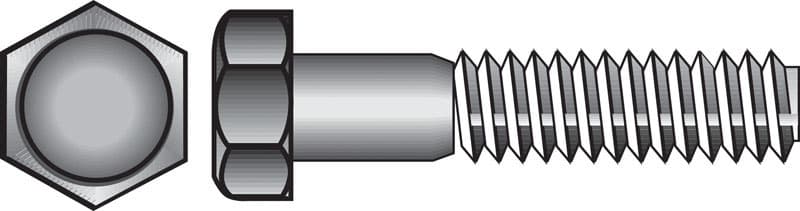 Hillman 3/4 in. Diameter x 4 in. Length Zinc-Plated Steel Hex Bolt, 20-Pack