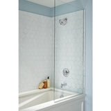 Silverton Single-Handle 1-Spray Tub and Shower Faucet in Chrome (Valve Included) - Super Arbor