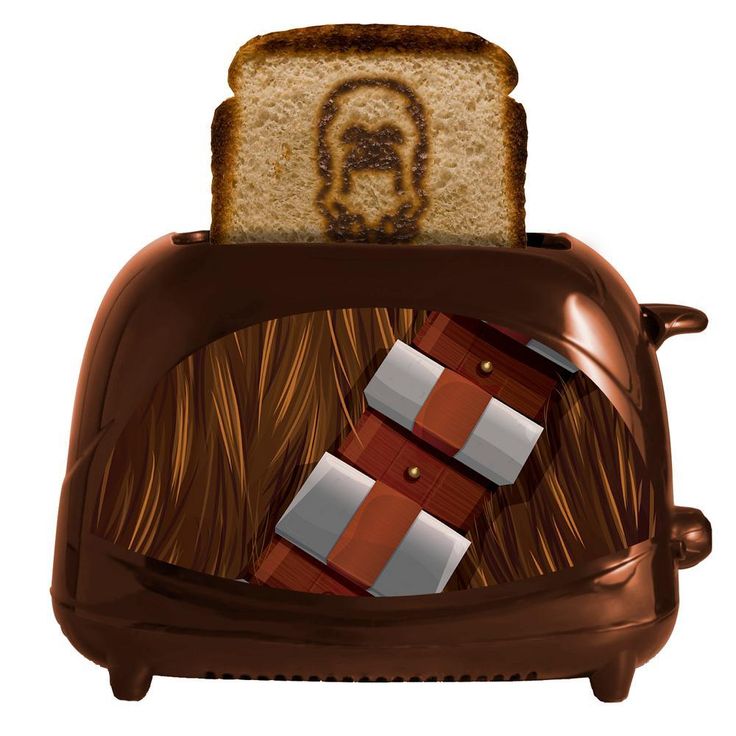 Star Wars Empire Collection 2-Slice Chewbacca Toaster