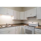 Brookings Plywood Ready to Assemble Shaker 36x34.5x24 in. 2-Door Lazy Susan Corner Base Kitchen Cabinet in White