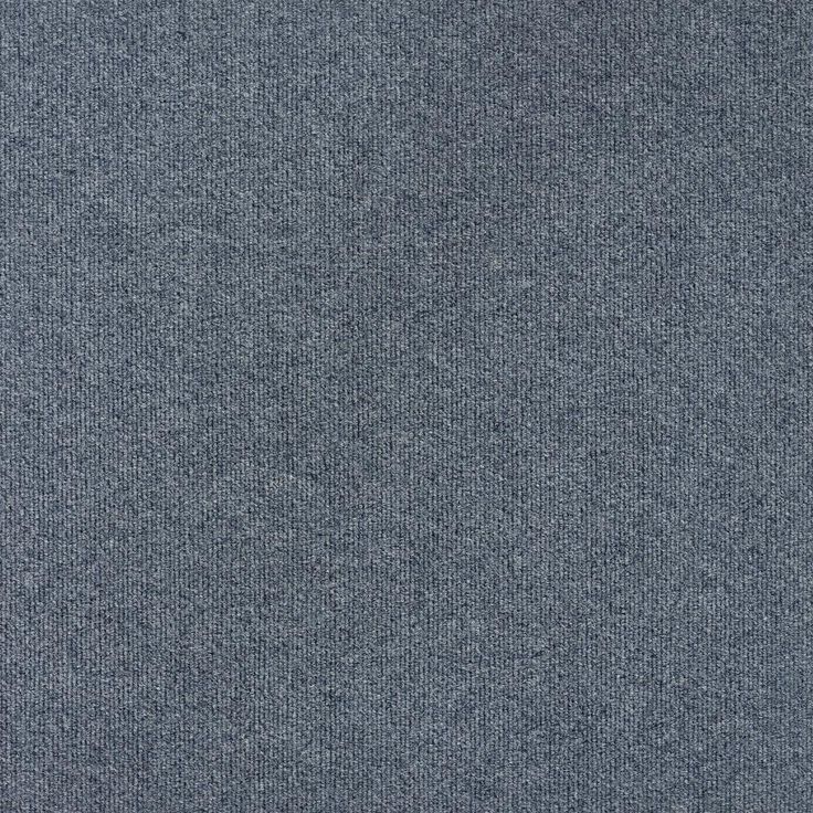Contender Single Rib Sky Grey 24 in. x 24 in. Commercial Peel and Stick Carpet Tiles (15 Tiles/Case)