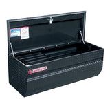 Weather Guard 47 in. Gloss Black Aluminum Full Size Chest Truck Tool Box - Super Arbor
