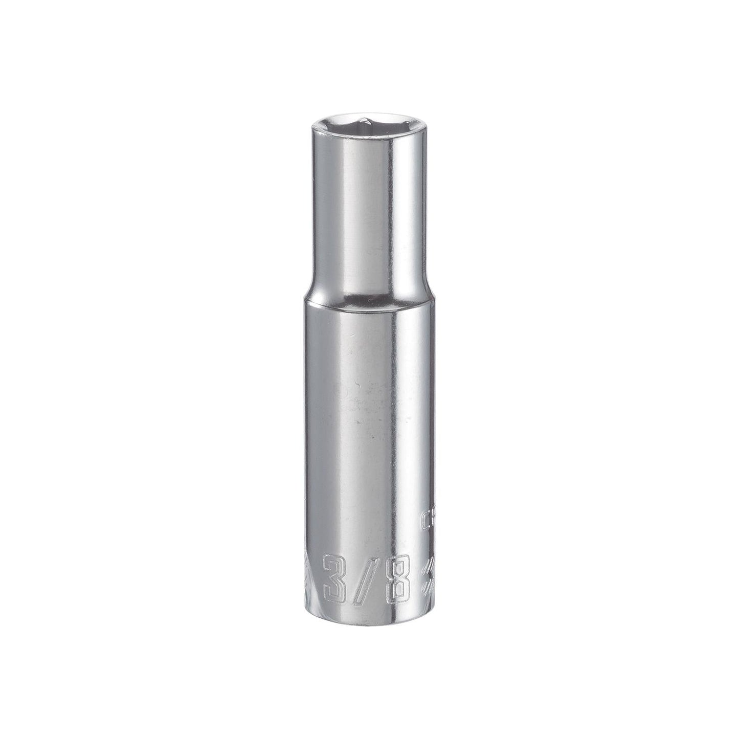 Craftsman 3/8 in. SAE 6 Point Deep Socket - Polished Chrome
