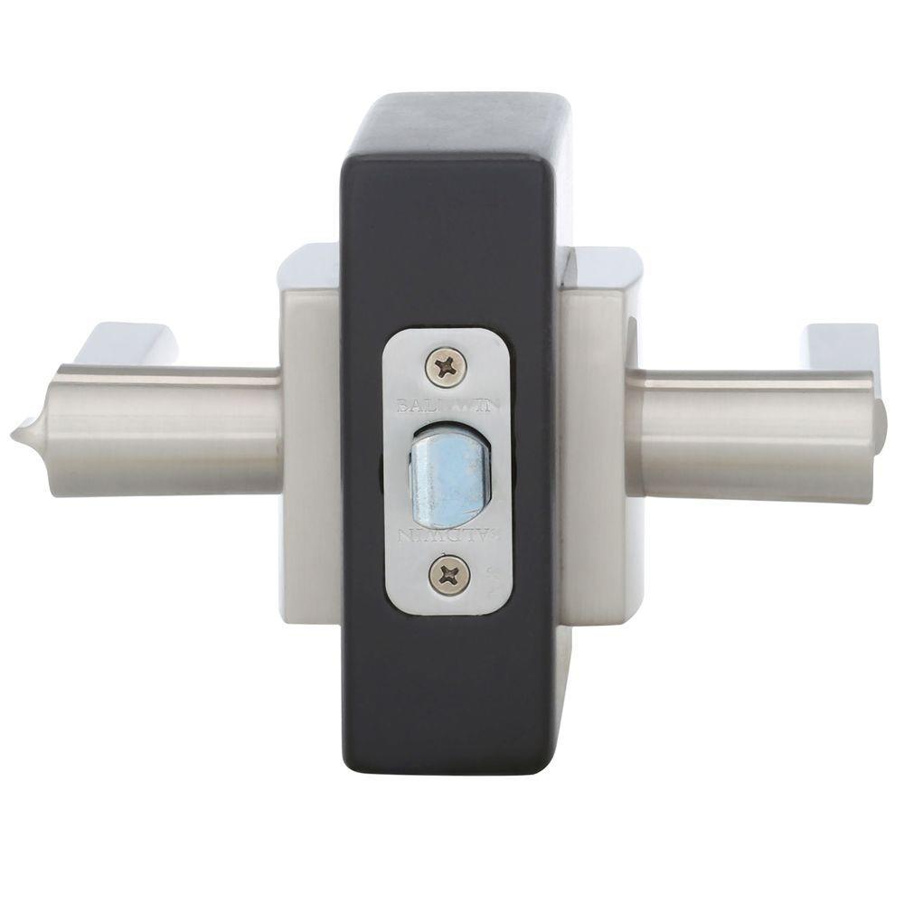 Prestige Spyglass Satin Nickel Bed/Bath Door Lever - Super Arbor