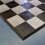 Greatmats Click Tile Black 2-3/8 in. x 12.14 in. x 5/8 in. Female Border Ramp with Loops (Case of 4)