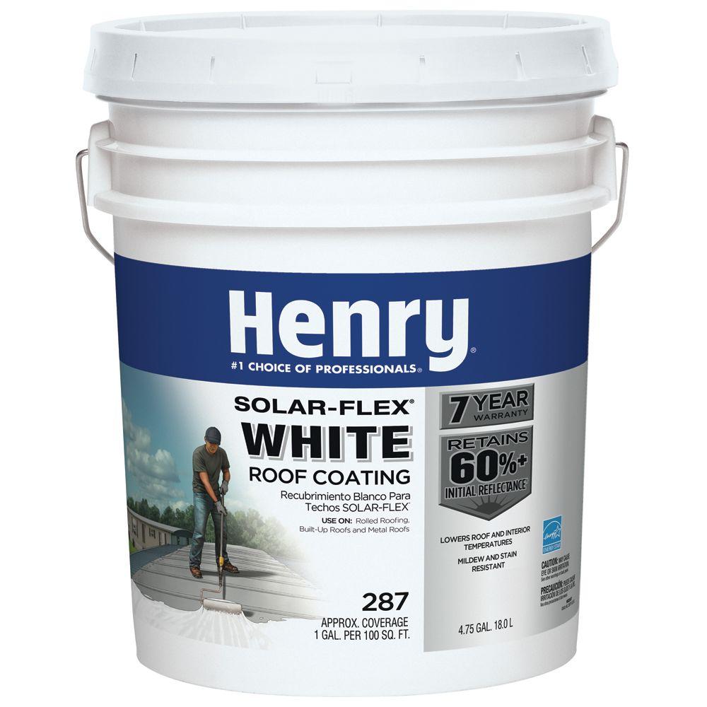 287¬†Solar-Flex White Acrylic¬†Reflective Elastomeric Roof Coating (16-Piece) - Super Arbor