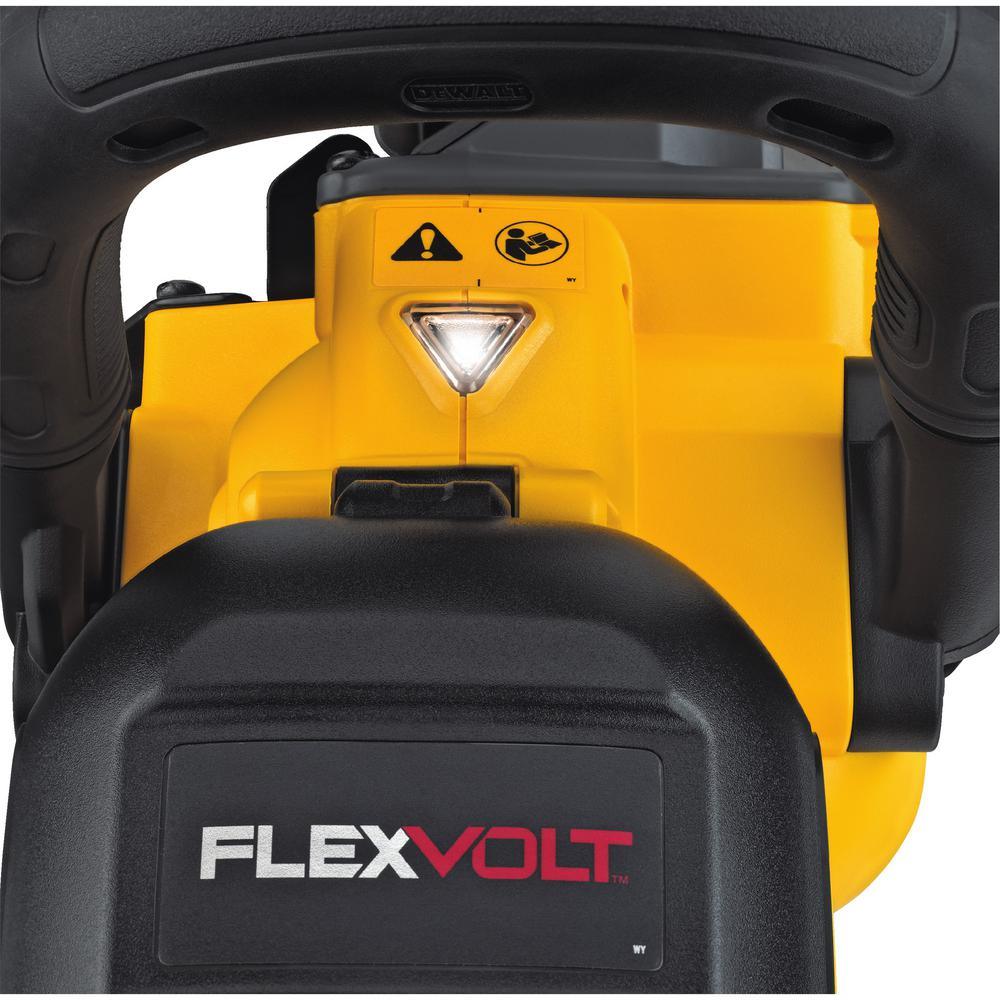 FLEXVOLT 60-Volt Lithium-Ion Cordless 9 in. Construction Saw w/ (2) FLEXVOLT Batteries, Bonus 4-1/2 in. Angle Grinder - Super Arbor