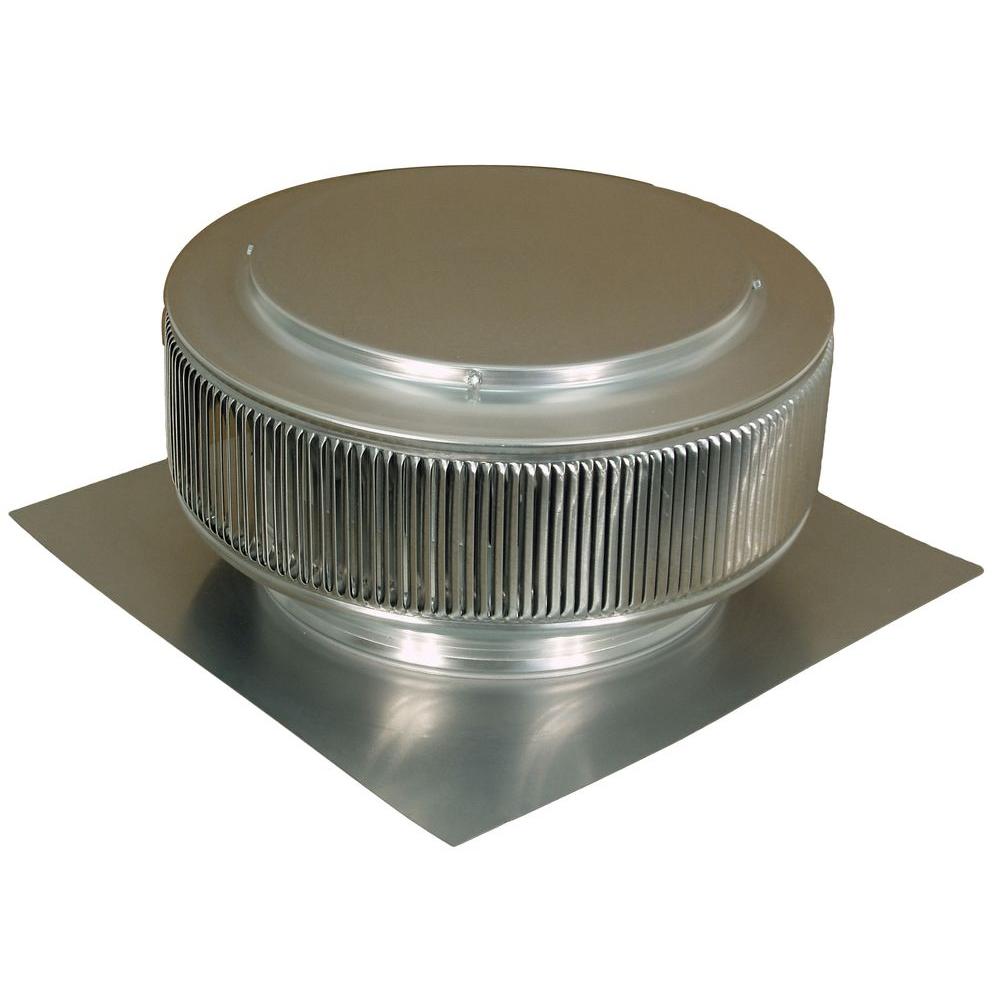 12 in. Mill Finish Aluminum No Moving Parts Retrofit Wind Turbine - Super Arbor