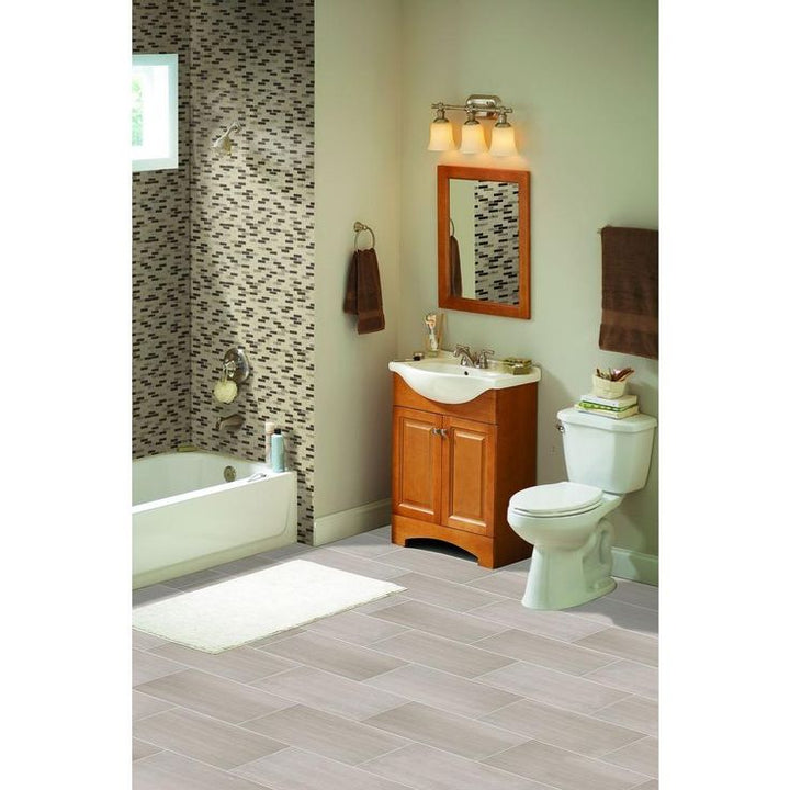 MSI Arctic Storm 12 in. x 12 in. x 10mm Honed Marble Mesh-Mounted Mosaic Floor and Wall Tile (1 sq. ft.)