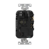 3.6A USB Dual Type A In-Wall Charger with 15 Amp Tamper-Resistant Outlets, White - Super Arbor