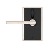 Schlage Century Touch Electronic Door Lock Deadbolt and Latitude Lever, Matte Black