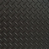 Diamond Deck 5 ft. x 20 ft. Black Textured PVC Rollout Flooring