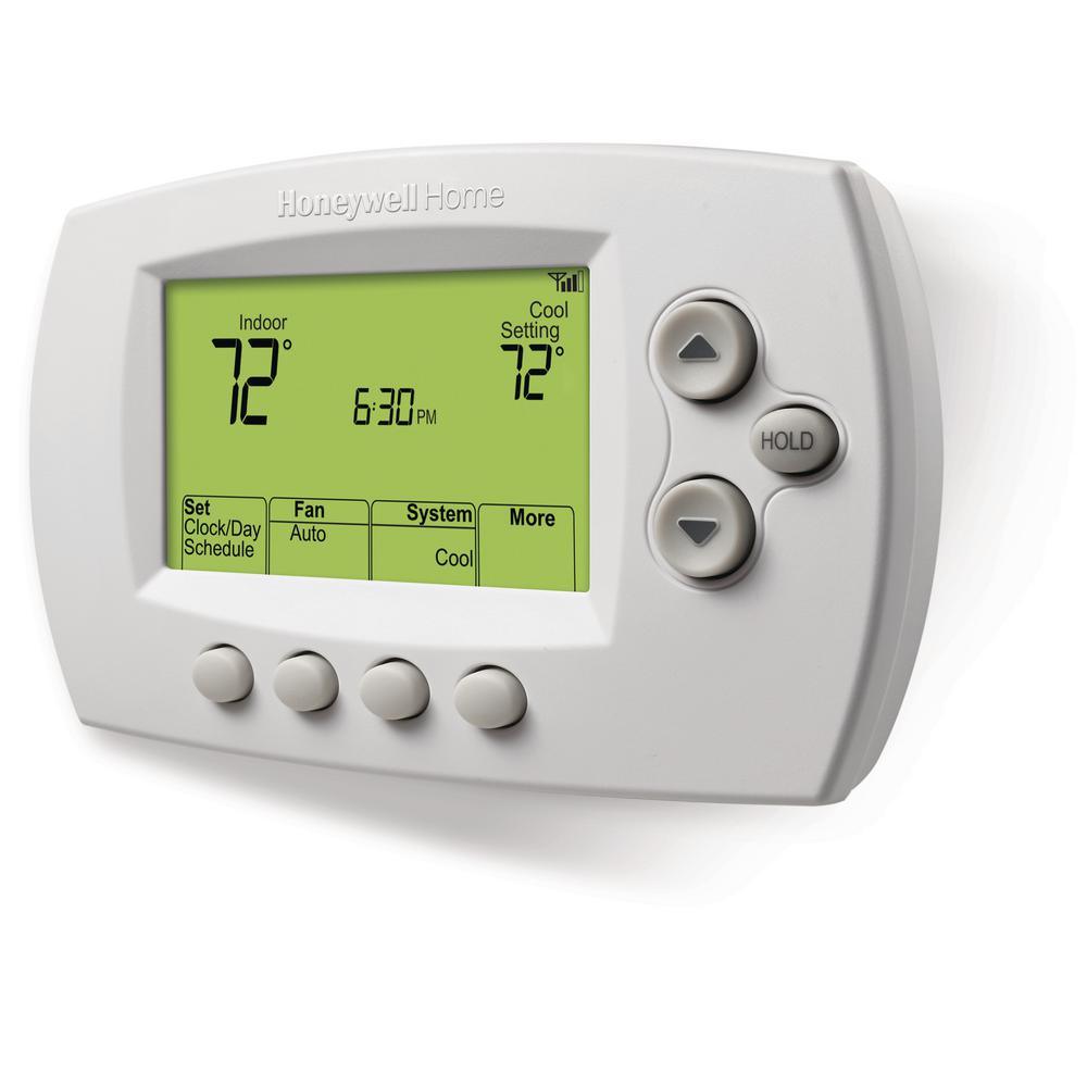Wi-Fi 7-Day Programmable Smart Thermostat with Digital Backlit Display - Super Arbor