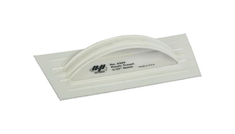 Marshalltown QLT 4-1/4 in. W x 9-1/2 in. L Plastic V-Notched Trowel