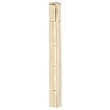 3-1/2 in. Satin Brass 5/8 in. Radius Door Hinges Value Pack (12-Pack) - Super Arbor