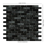 MSI Glissen 12 in. x 12 in. x 6mm Glass Mesh-Mounted Mosaic Tile (15 sq. ft./case)