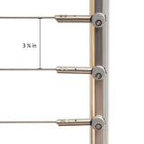 PA26a Stainless Steel Cable Post Terminal (10-Pack)